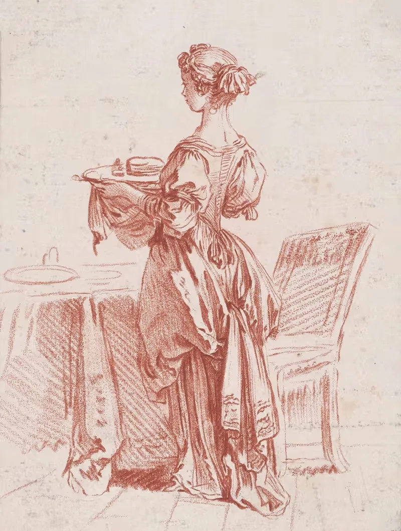 Jeune femme — Gilles Demarteau the Elder