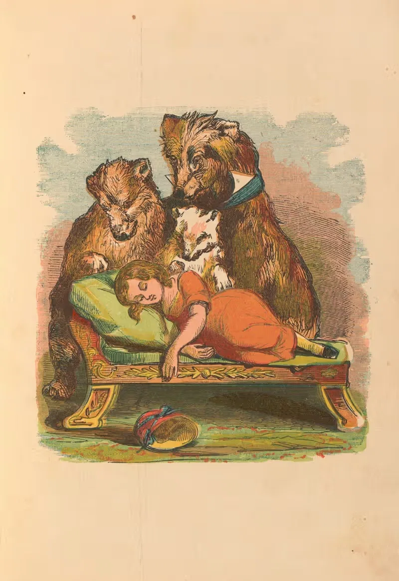 Три медведя Пл.6 by Гаррисон Уильям Уир, 1851 — digital art print download