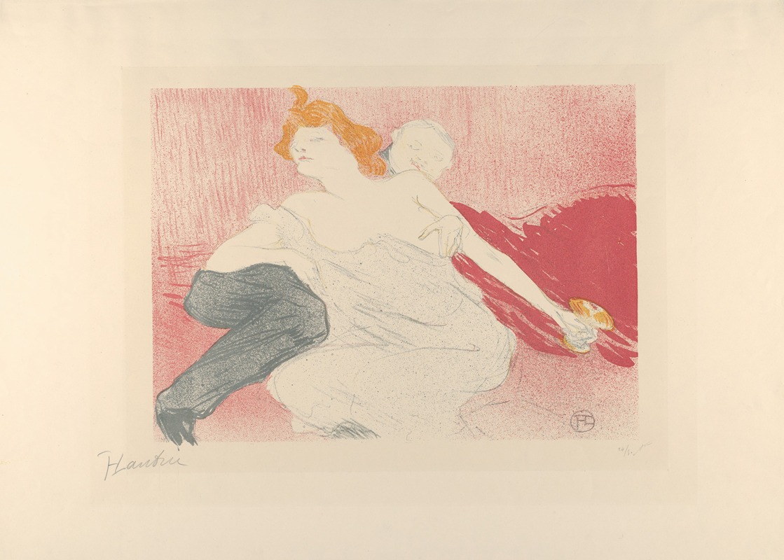 Débauché by Henri de Toulouse-Lautrec, 1896 — digital art print download