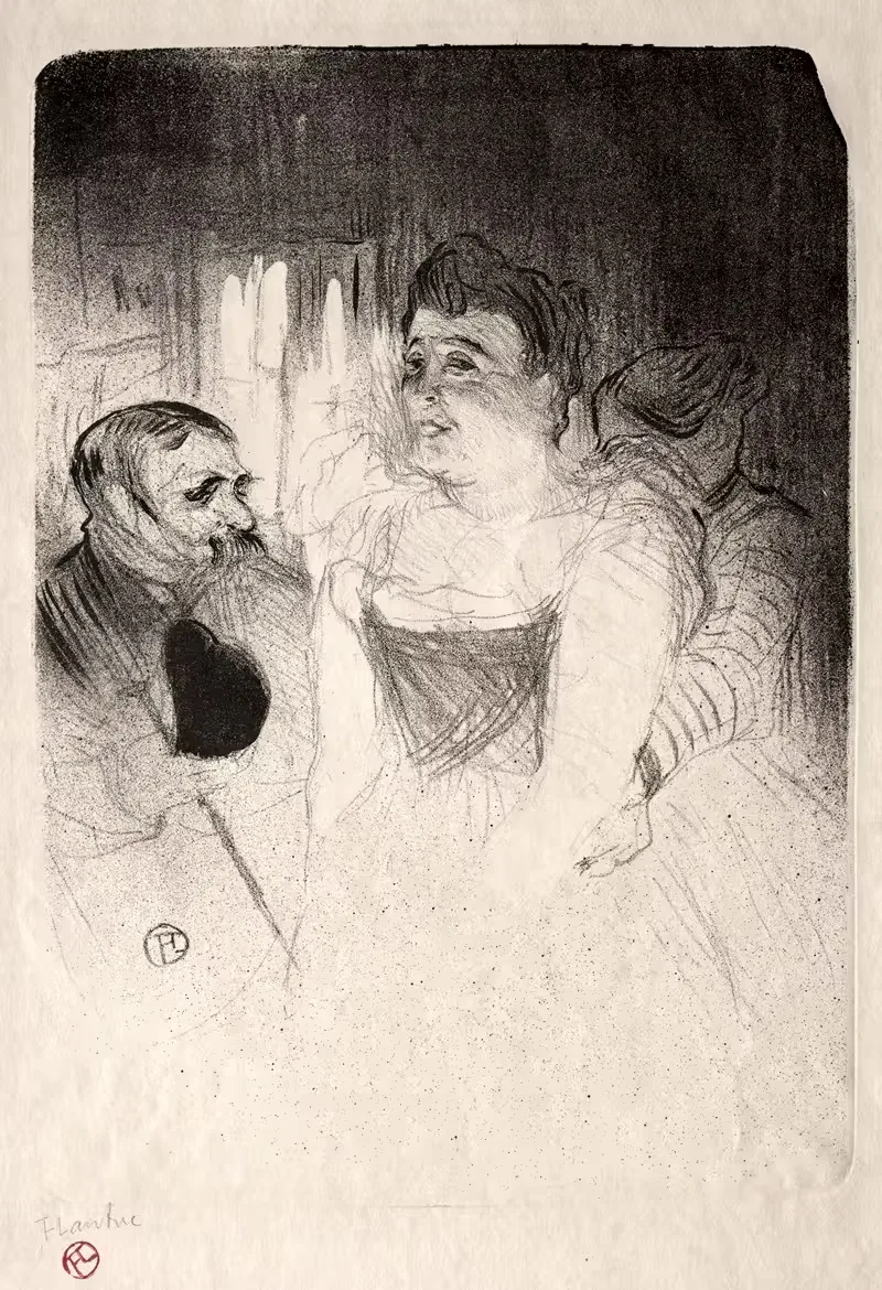 Судья в ложе by Анри де Тулуз-Лотрек, 1894 — digital art print download