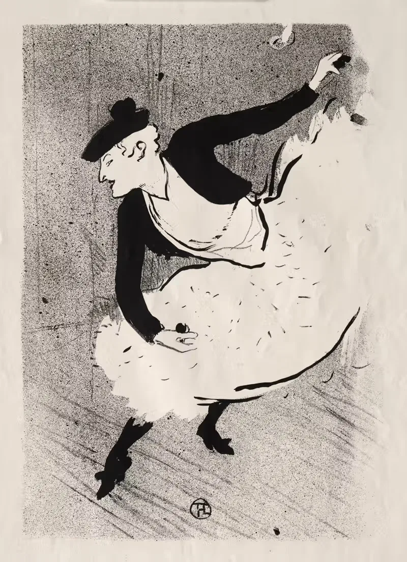 Кафе-концерт; Эдмée Леско by Анри де Тулуз-Лотрек, 1893 — digital art print download