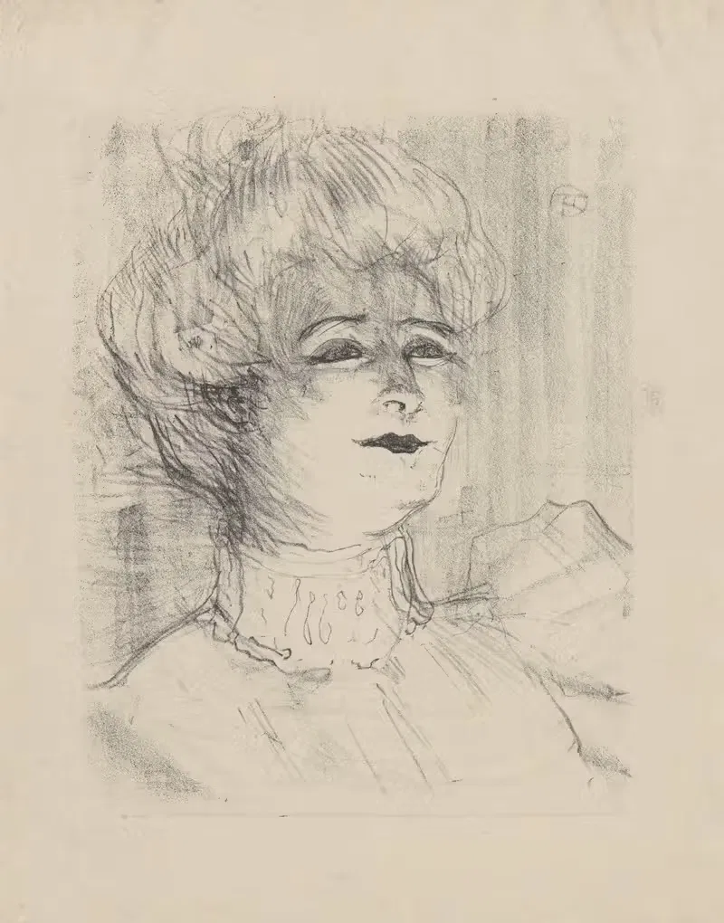 Мари-Луиза Марси by Анри де Тулуз-Лотрек, 1898 — digital art print download