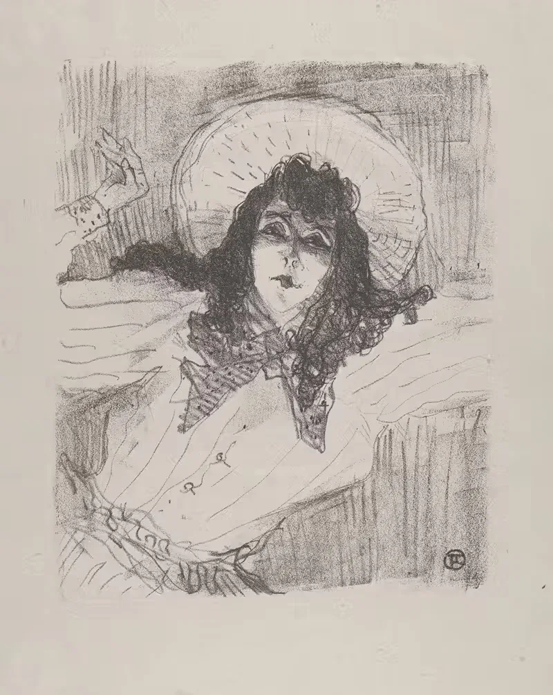 Мэй Белфорт by Анри де Тулуз-Лотрек, 1898 — digital art print download