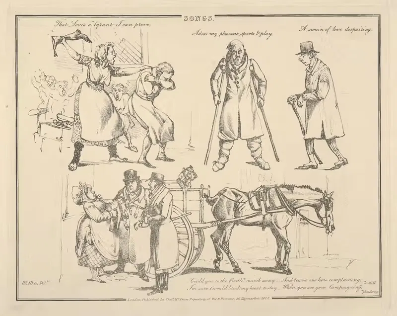 Я могу доказать, что любовь — это тиран… by Генри Томас Алкен, 1822 — digital art print download
