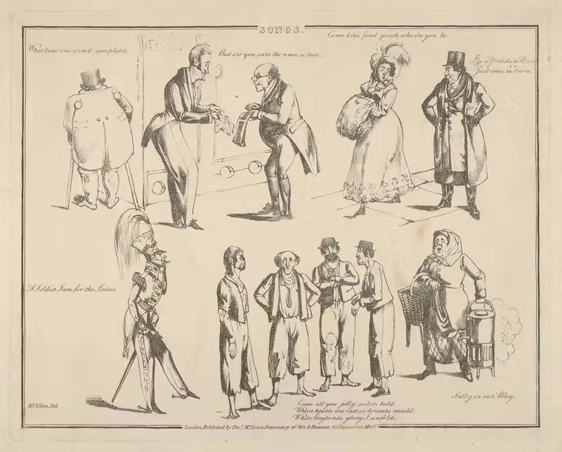 What beau was arm'd completer… by Henry Thomas Alken, 1822 — digital art print download