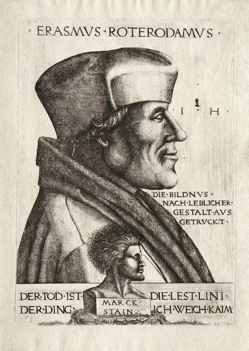 Erasmus of Rotterdam — Hieronymus Hopfer