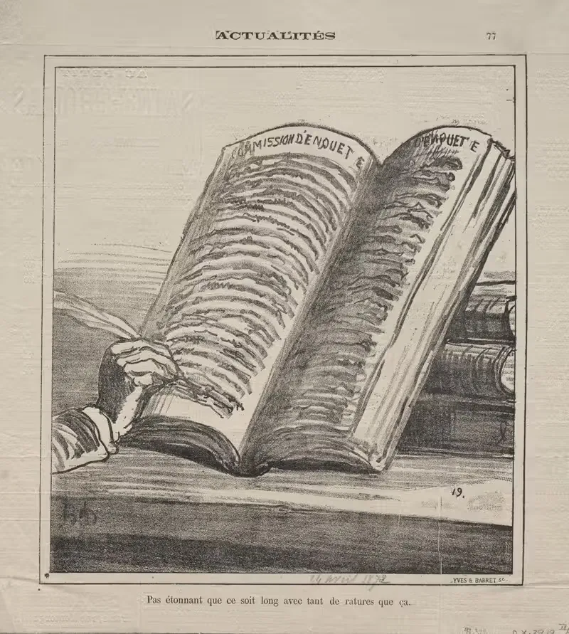 It is not surprising that it is long with so many corrections. — Honoré Daumier