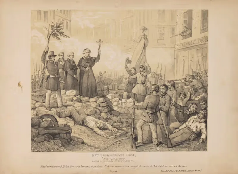 Archbishop is standing on the barricades — Louis Geens