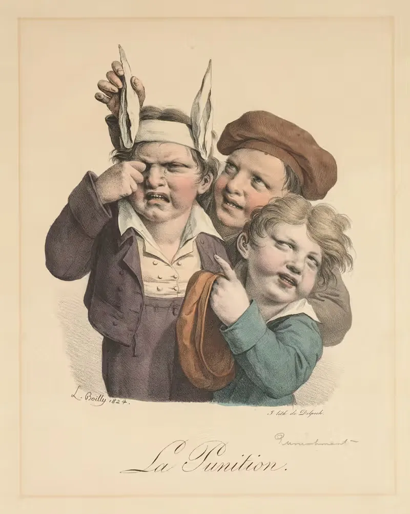 Наказание by Луи-Леопольд Бойи, 1821 — digital art print download