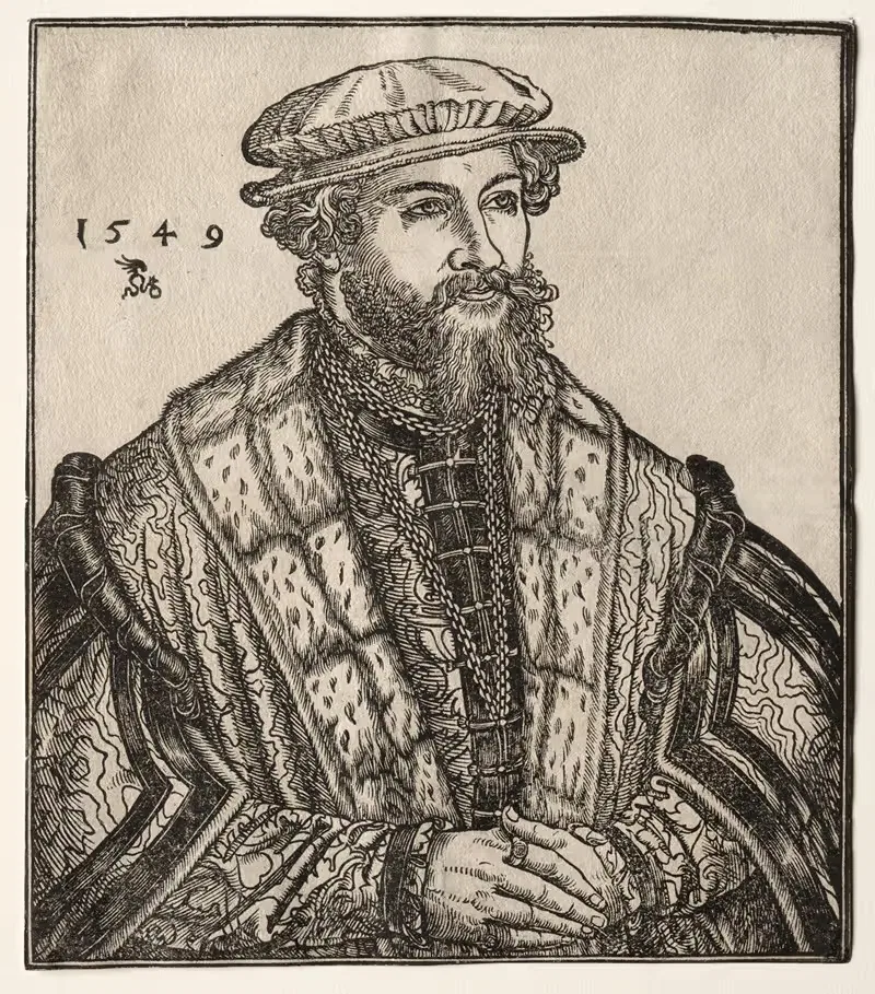 Доктор Кристиан Брюк by Лука Кранах Старший, 1549 — digital art print download