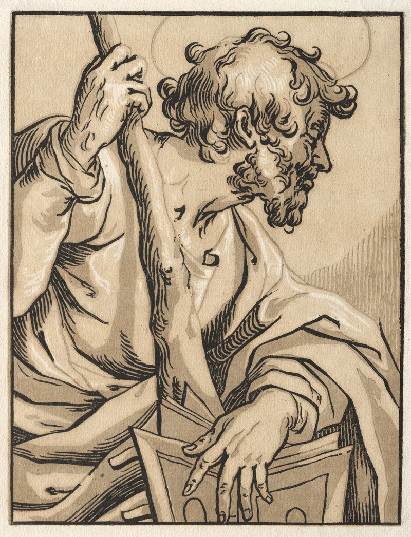 St. Judas Thaddeus (with the Club) — Ludolph Büsinck