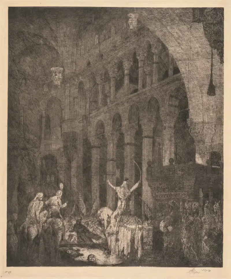 Mohammed II in the Aye Sophia — Marius Bauer