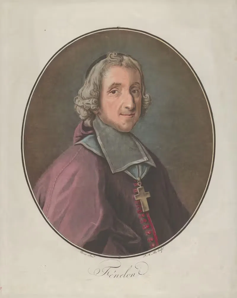 Portrait of Fénelon — Pierre Michel Alix