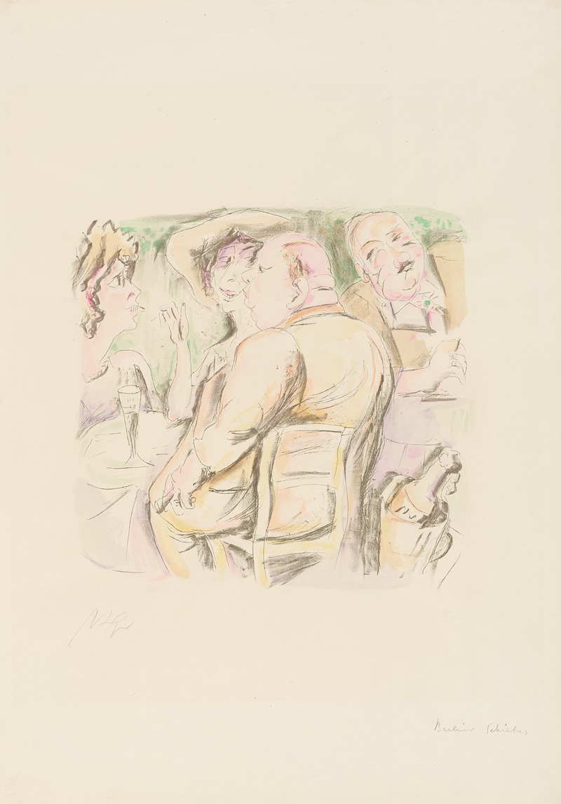 Шибер (Кокаин, 4) by Рудольф Гроссманн, 1924 — digital art print download