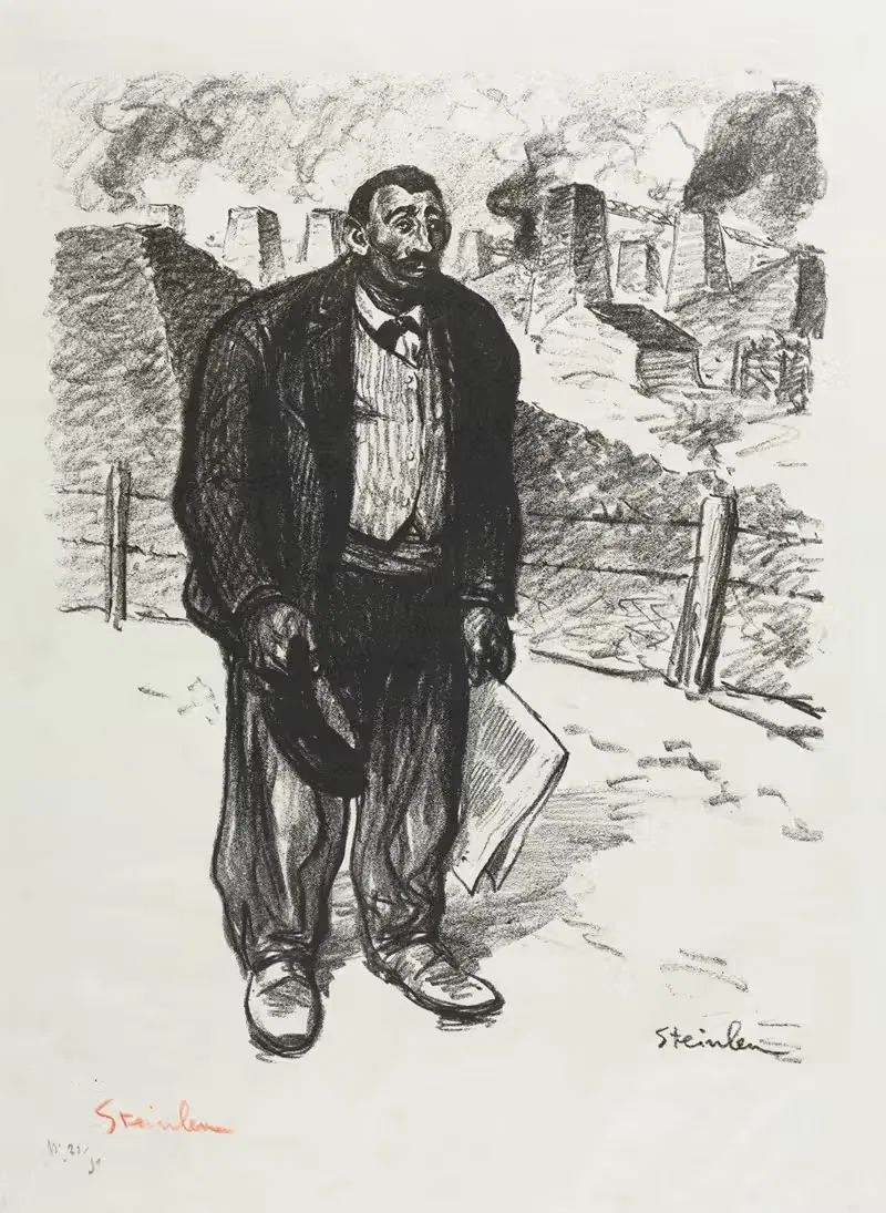 Честный рабочий by Теофиль Александр Стенлен, 1899 — digital art print download