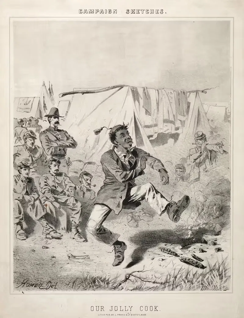 Campaign Sketches; Our Jolly Cook — Winslow Homer