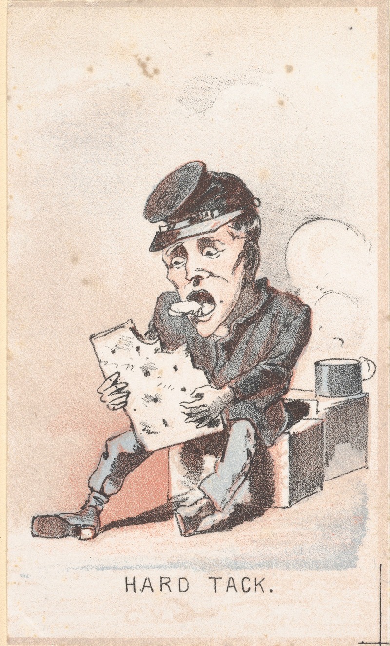 Твердая пища by Уинслоу Хомер, 1864 — digital art print download