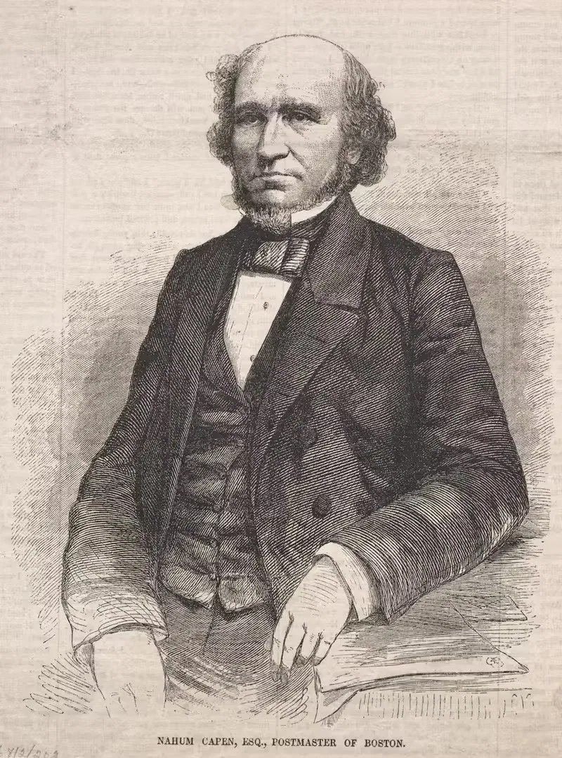 Nahum Capen, Esq., Postmaster of Boston — Winslow Homer
