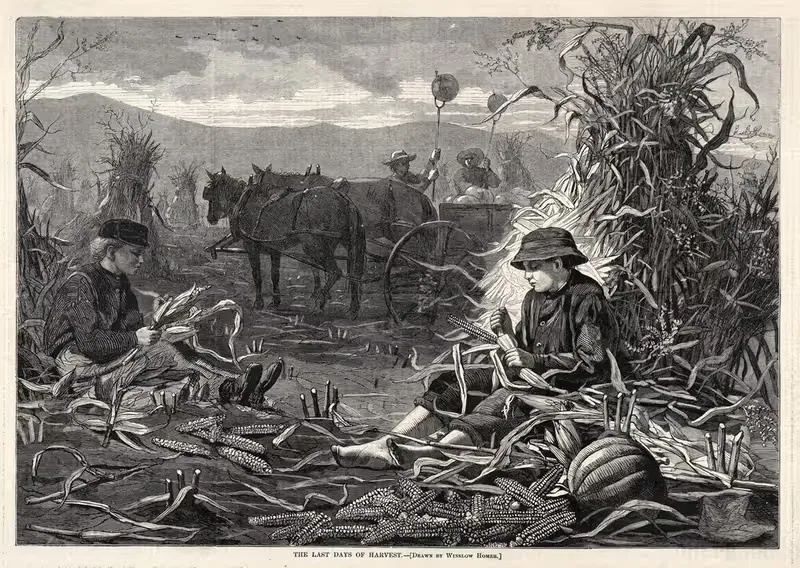 The Last Days of Harvest — Winslow Homer