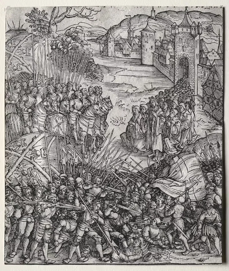 Первое фламандское восстание by Вольф Траут, 1512–1515 — digital art print download