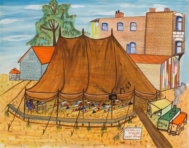 The South Side Religious Tent, Open Air — Fred Hollingsworth