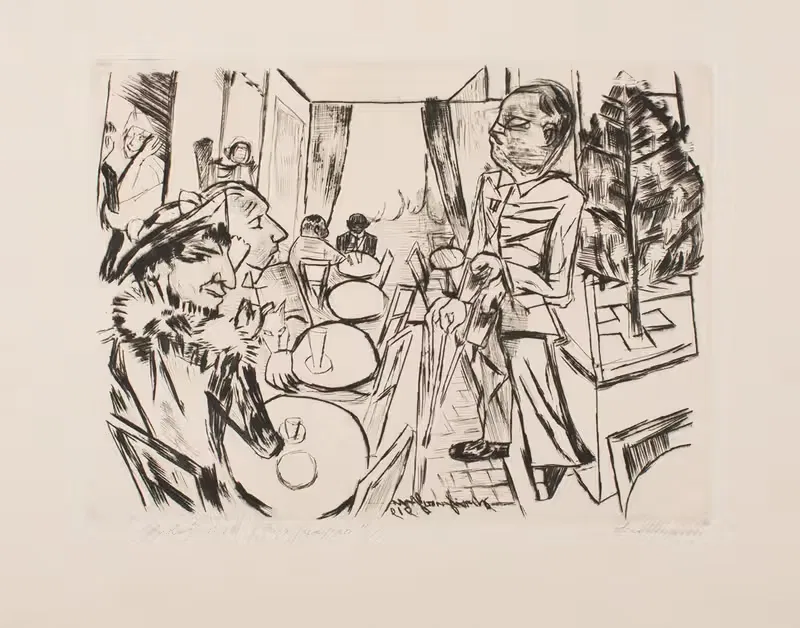 Christmas 1919 by Max Beckmann, 1919 — digital art print download