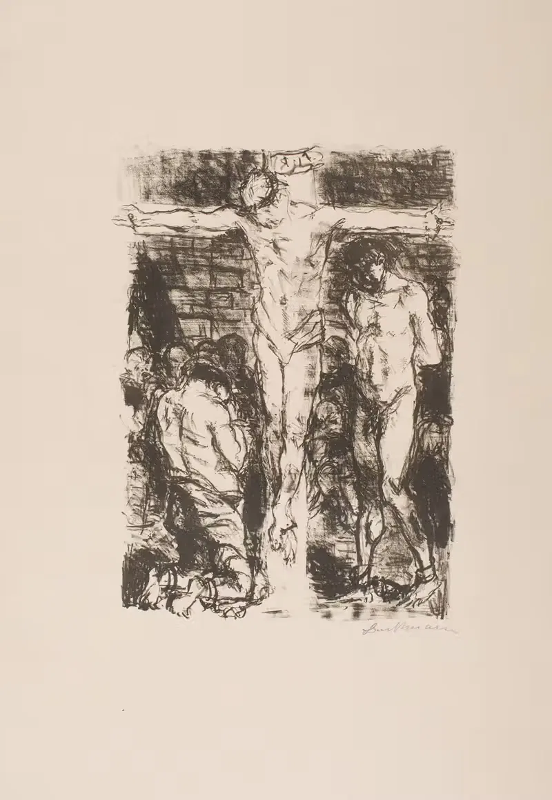 Распятие by Макс Бекманн, 1912 — digital art print download