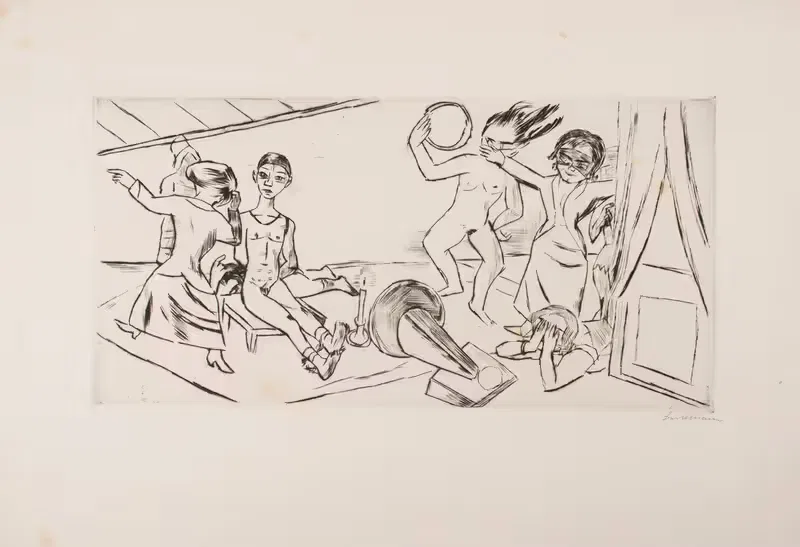 Сон II by Макс Бекманн, 1924 — digital art print download