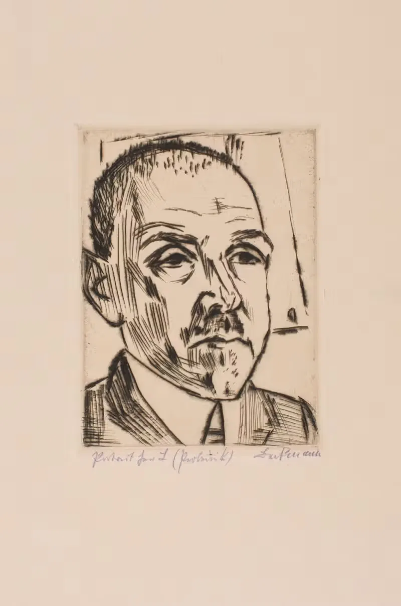 Portrait of Mr. Loeb — Max Beckmann