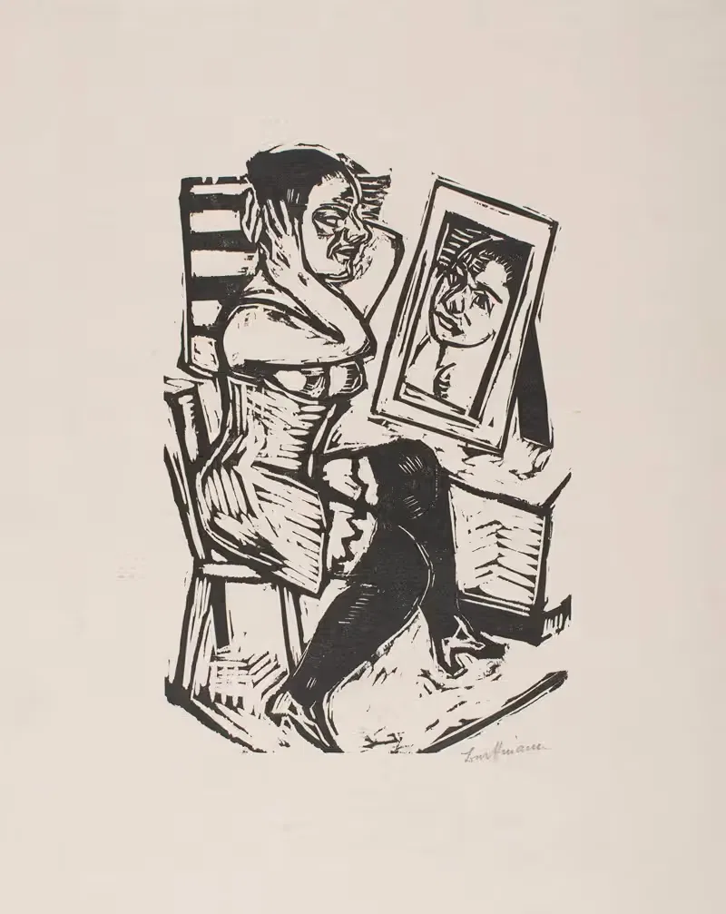 Уборка by Макс Бекманн, 1923 — digital art print download