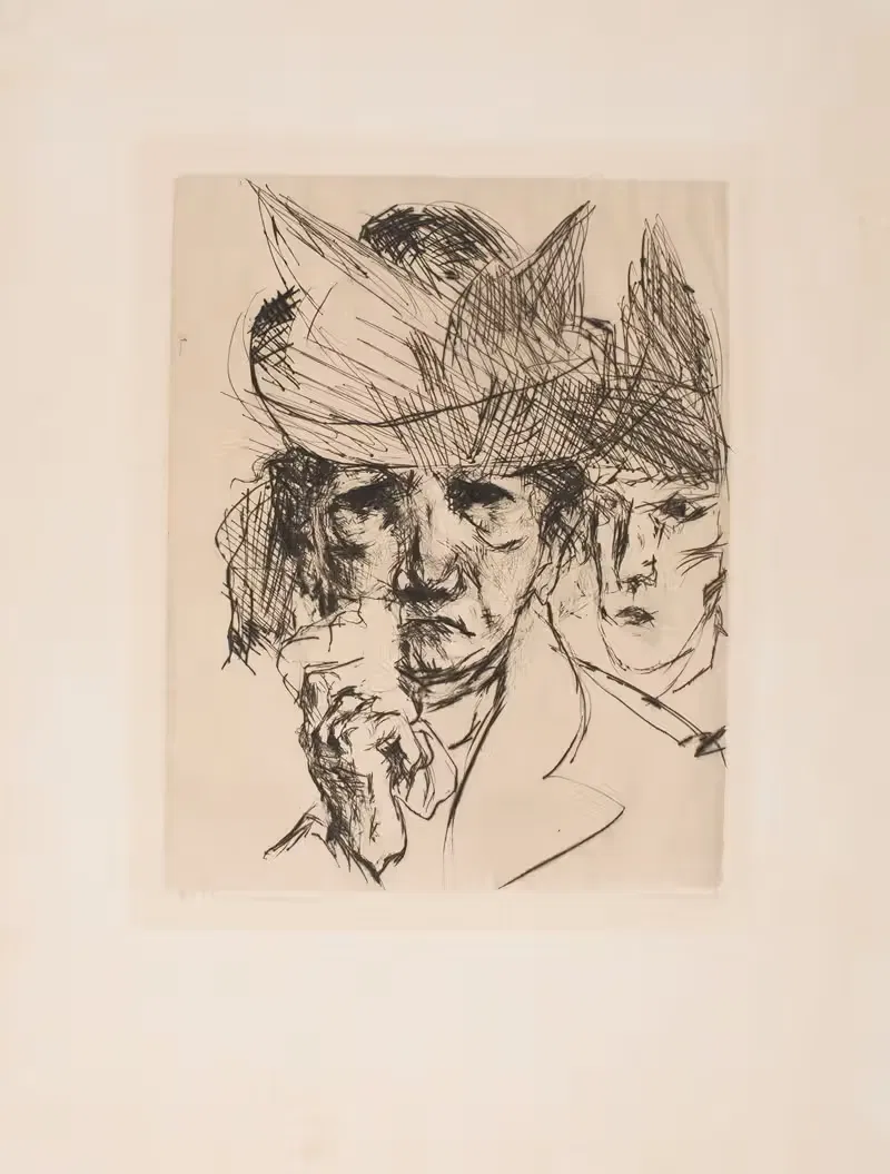Плачущая женщина by Макс Бекманн, 1914 — digital art print download