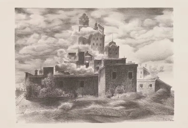 Пивоварня by Теодор Полос, 1938 — digital art print download