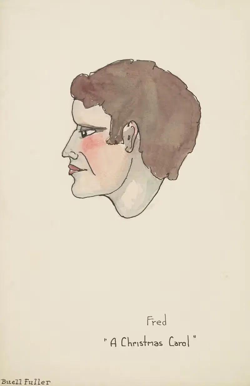 Рождественская песнь: Фред by Бьюэлл Фуллер, 1934-1943 — digital art print download