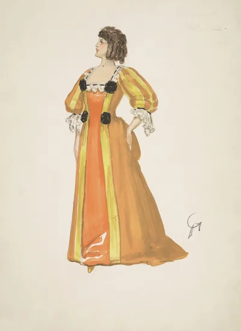 Земной рай: миссис Кларендон by Джон Глидден, 1934-1943 — digital art print download