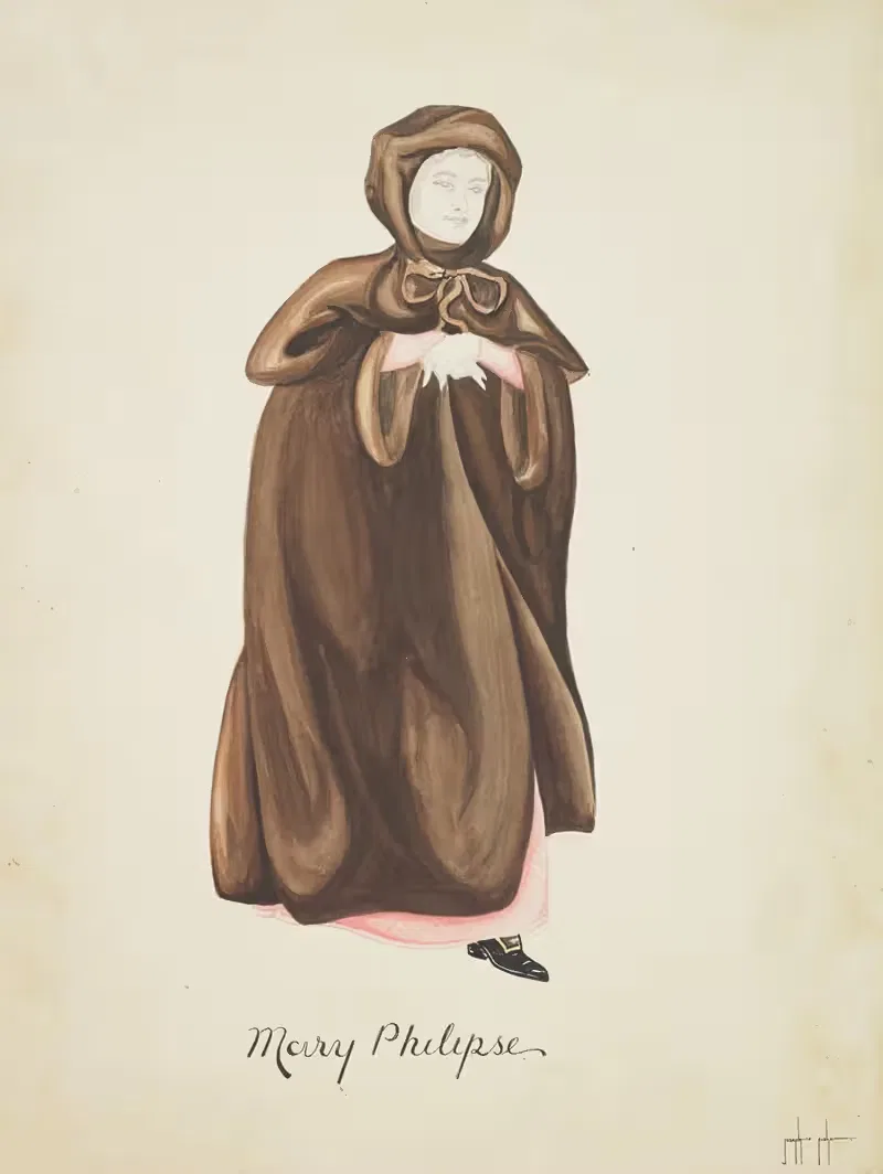 Долина Фордж: Мэри Филипс by Жозефина Фишер, 1934-1943 — digital art print download