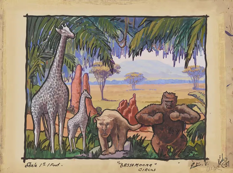 Bassa Moona: Sketch no. 3 (Circus) — Lester J. Vermillia