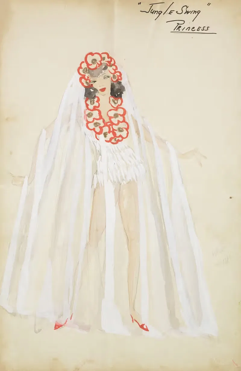 Качай: Джунгли. Принцесса by Максин Боровски, 1934-1943 — digital art print download
