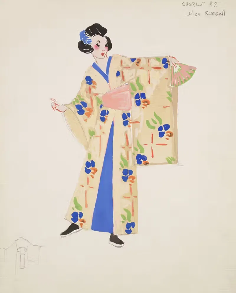 The Mikado: Chorus #2 Miss Russell — Maxine Borowsky