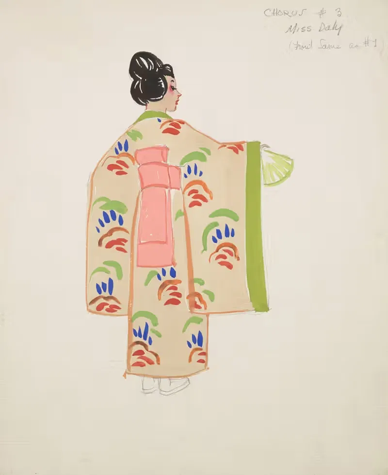 The Mikado: Chorus #3 Miss Daly — Maxine Borowsky
