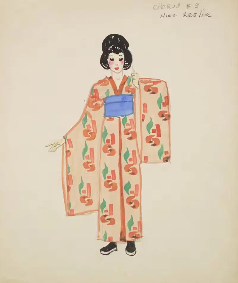 The Mikado: Chorus #9 Miss Leslie — Maxine Borowsky