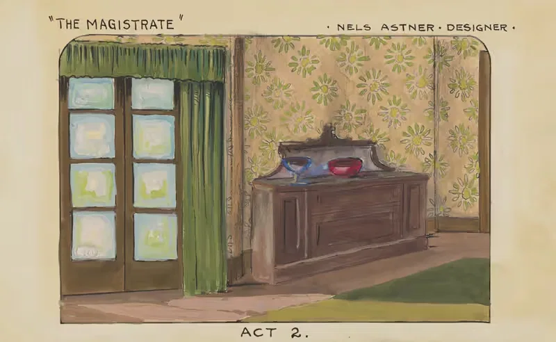 Магистрат: Эскиз № 2, Акт 2 by Нелс Астнер, 1934-1943 — digital art print download
