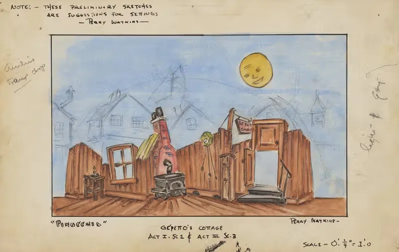 Pinocchio: Gepetto's Cottage — Perry Watkins