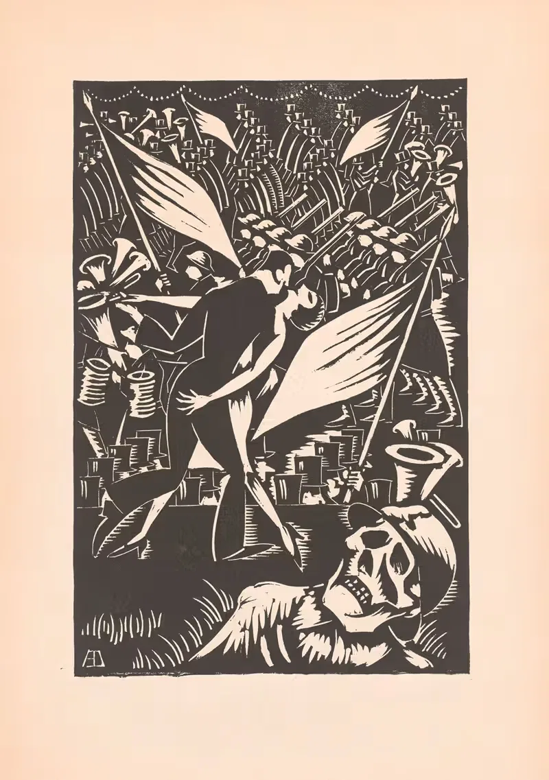 Ten years after by Albert Daenens, 1928 — digital art print download