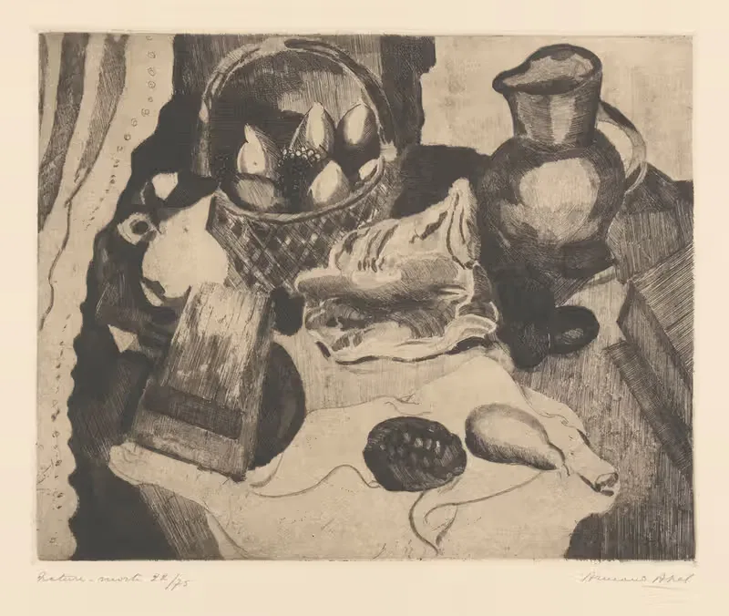 Натюрморт by Арман Аполь, 1925 — digital art print download