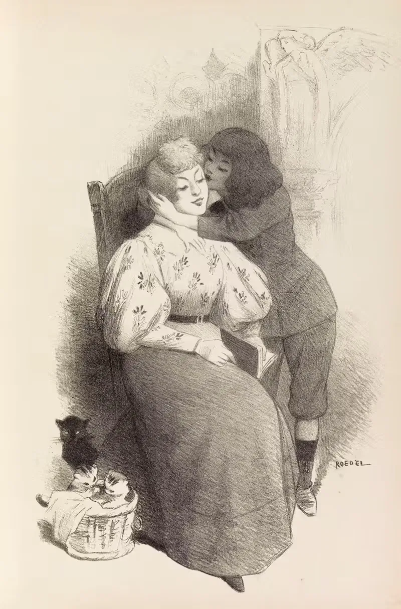 15 новых песен, пл. 05 by Огюст Рёдель, 1900 — digital art print download