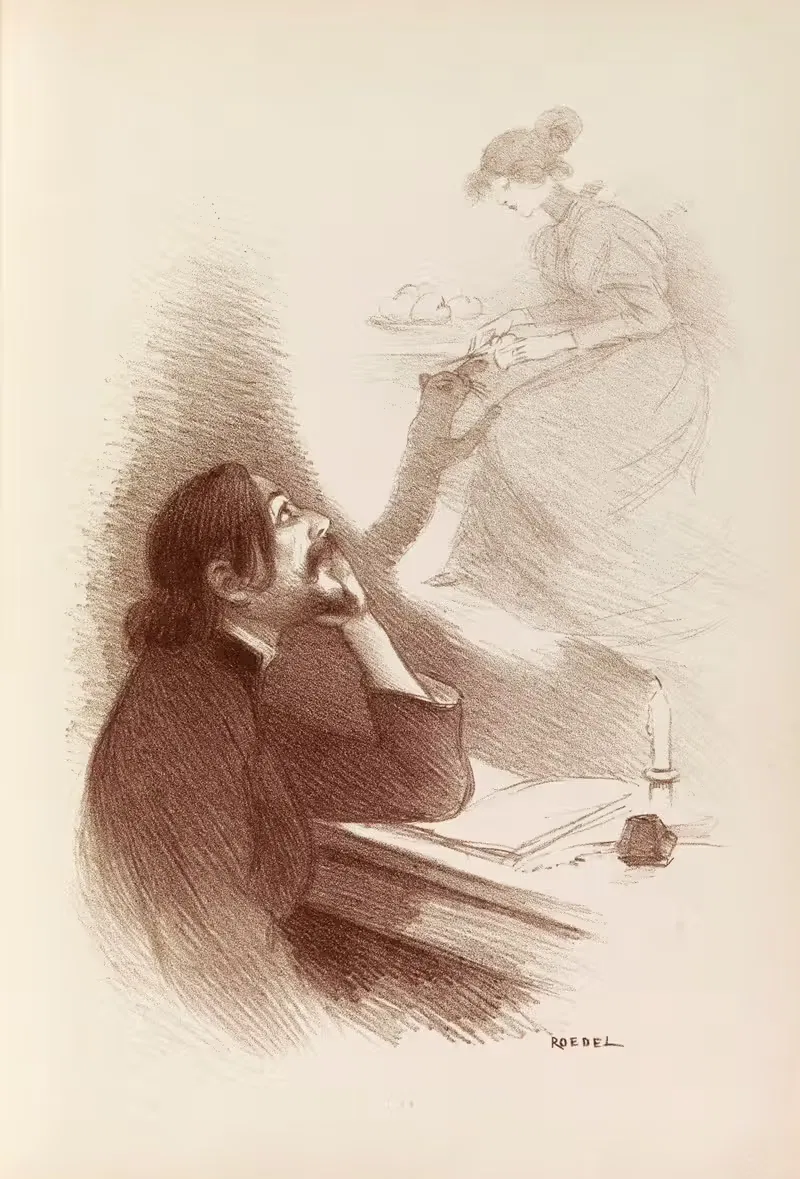 15 новых песен, пл. 12 by Огюст Рёдель, 1900 — digital art print download