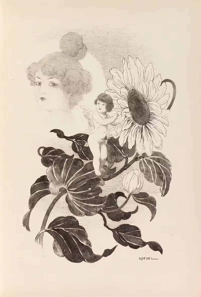 15 новых песен Пл.16 by Огюст Рёдель, 1900 — digital art print download