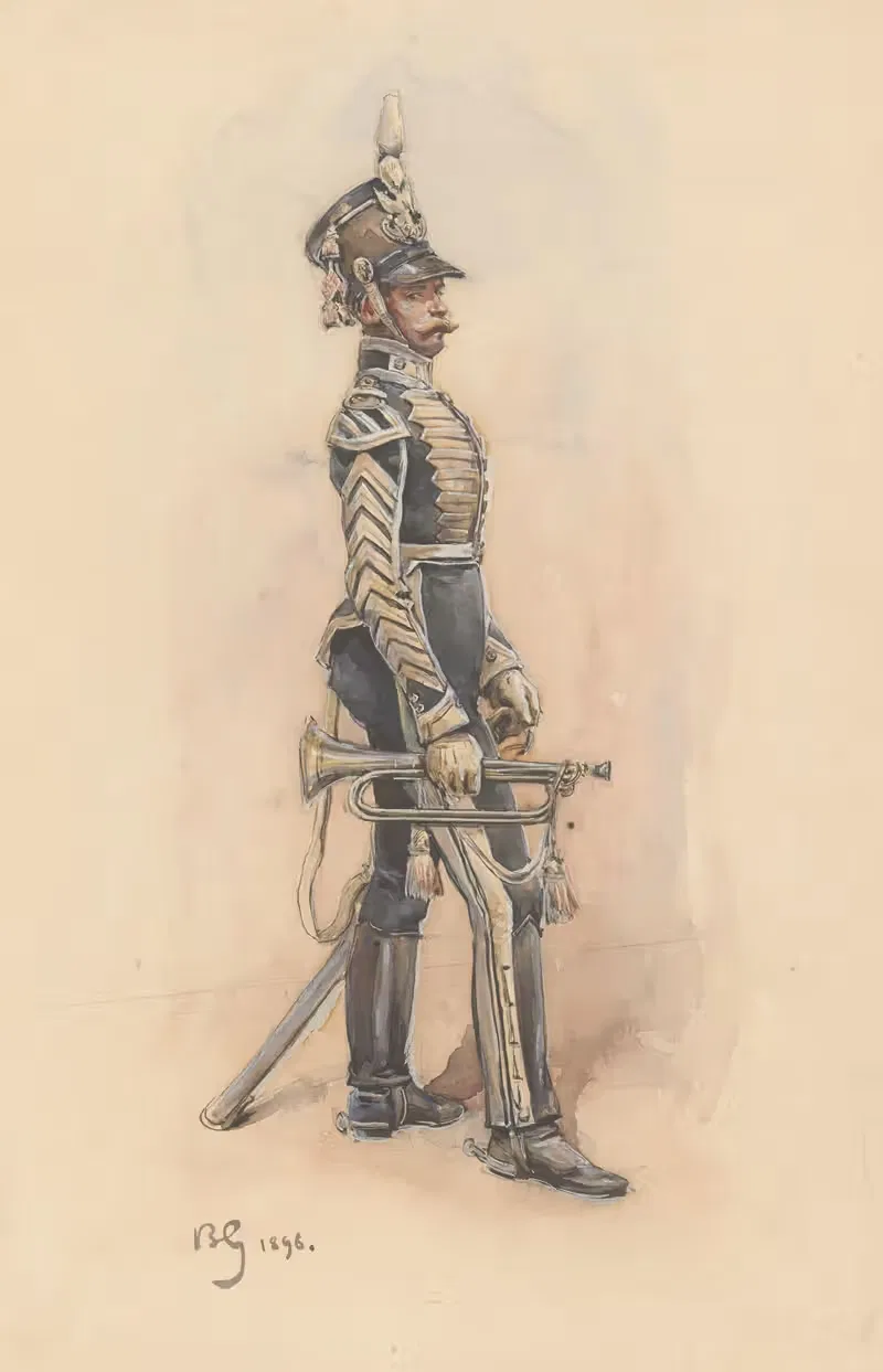 Trebacz pulkowy z roku 1831 — Bronisław Gembarzewski