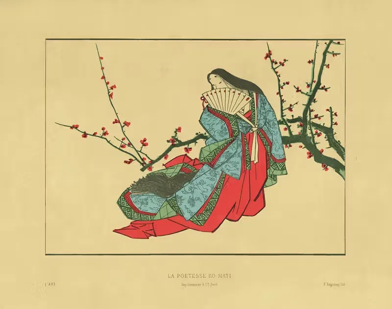 Поэтесса Ко-Мати by Феликс Регаме, 1875 — digital art print download