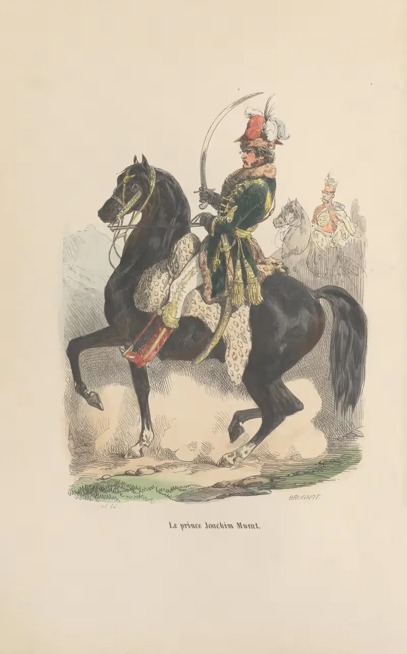 Принц Жоаким Мюрат by Ипполит Белланж, 1844 — digital art print download
